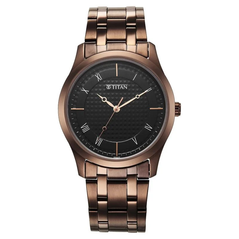 Titan Karishma Black Dial Watch for Men