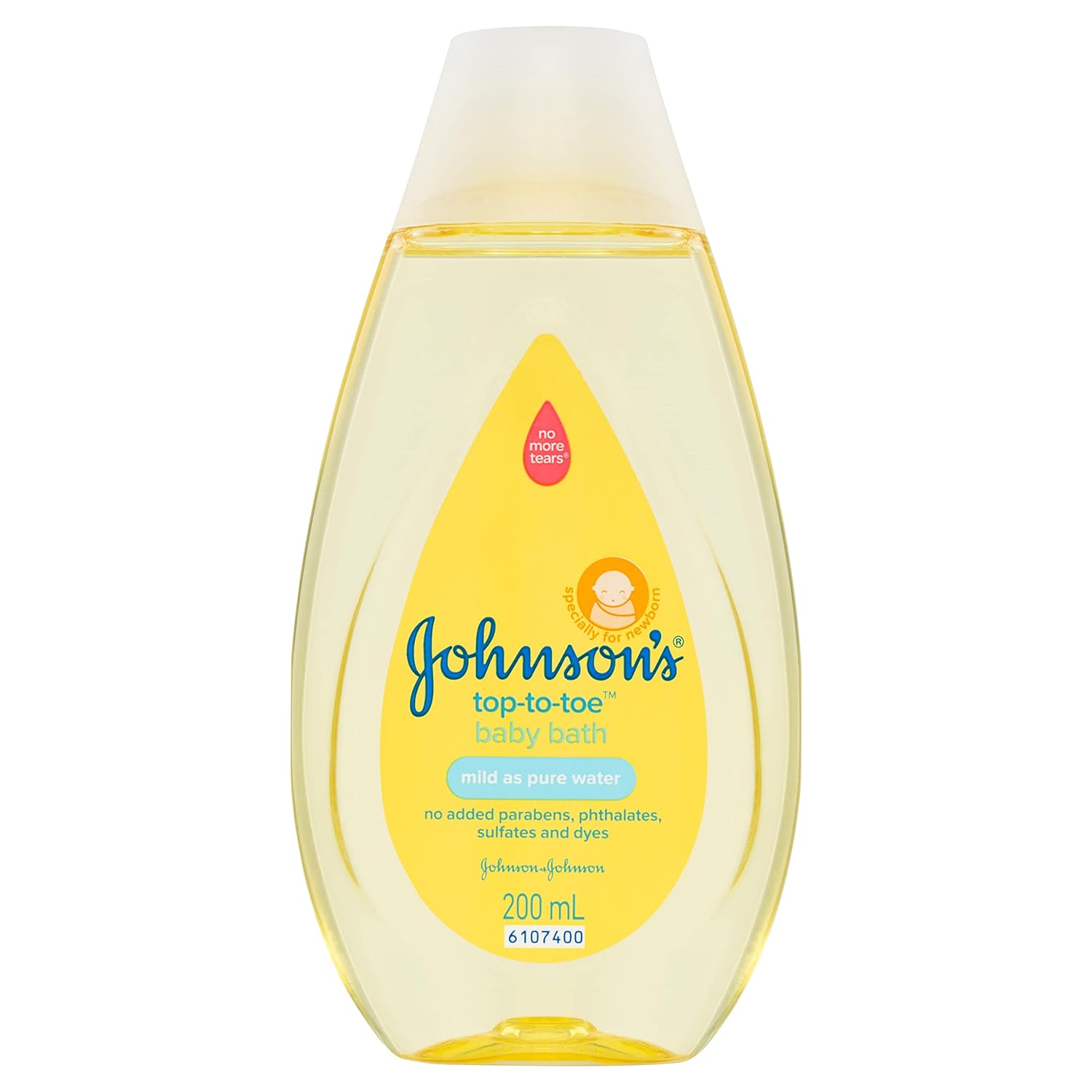 JOHNSONS BABY TOP TO TOE WASH - 200ML