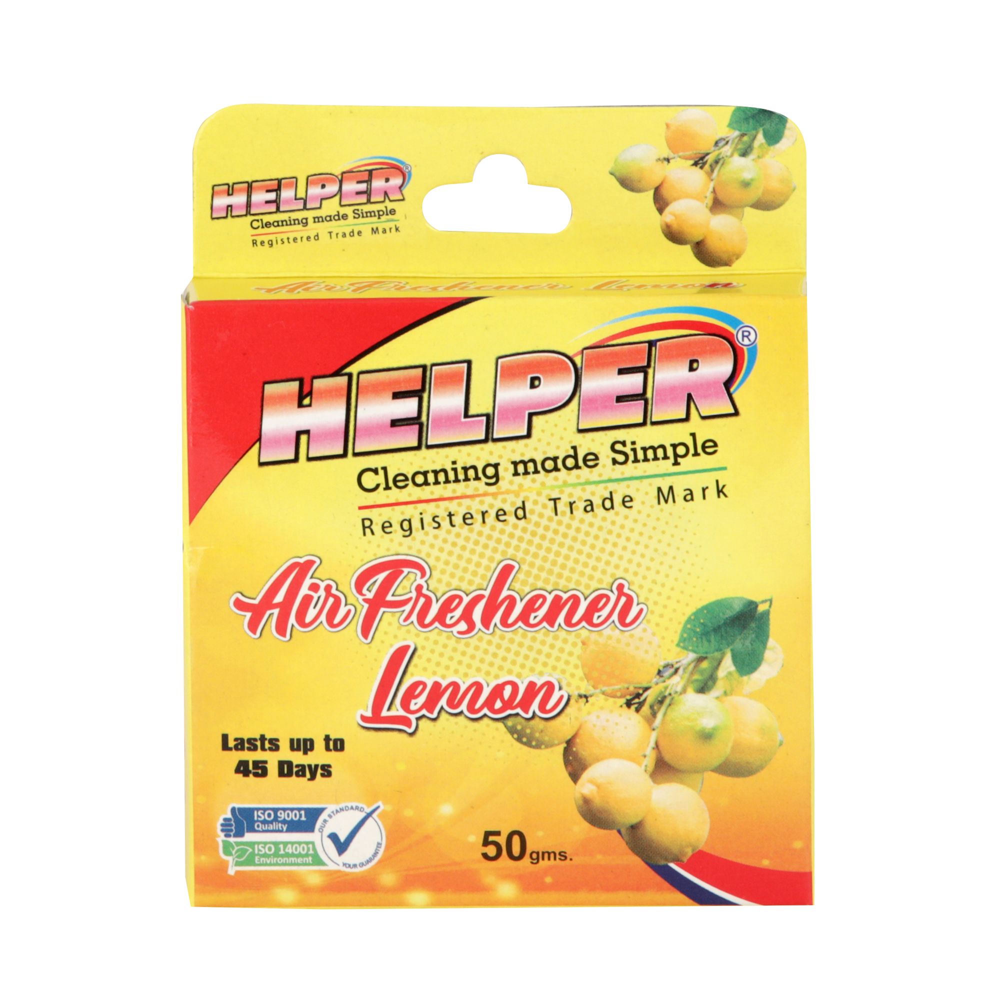 Helper Air Freshner , Lemon, 50gm