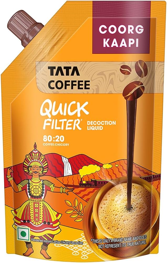 Tata Coffee Quick Filter Decoction Liquid | Coorg Kaapi
