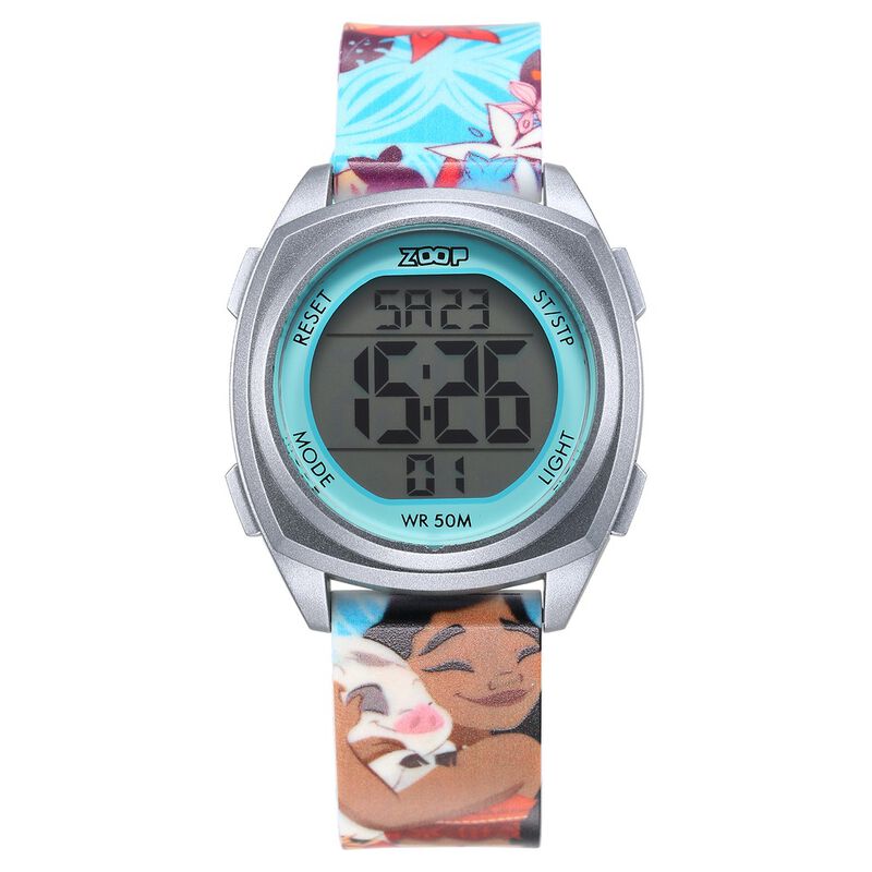 Zoop by Titan Disney Digital Dial Polyurethane Strap Watch for Kids