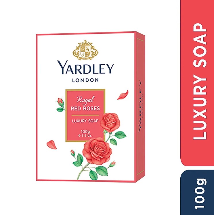 Yardley London Royal Red Rose Luxury Soap 100g